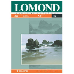 Бумага матовая двусторонняя A4 Lomond 200г/м2, 50лист. (0102033) [1]