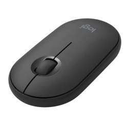 Беспроводная мышь Logitech Pebble M350, (Bluetooth/Радиоканал/1000 dpi/Бесшумная), Черная [1]