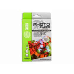 Фотобумага Cactus CS-GA6180100 10x15/180г/м2/100л./белый глянцевое для струйной печати [1]