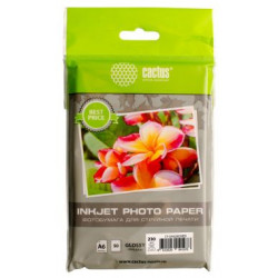 Фотобумага Cactus CS-GA623050ED 10x15/230г/м2/50л./белый глянцевое для струйной печати [1]