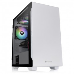 Корпус Thermaltake S100 mATX TG  Snow/White 2*3.5, 2*2.5int,  1*USB3, 2USB2 CA-1Q9-00S6WN-00 [1]