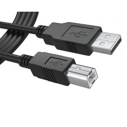 Кабель USB 2.0 A - USB 2.0 B KS-is (KS-466-2), вилка-вилка, для мфу/принтера/сканера, длина - 1.8 метра [1]
