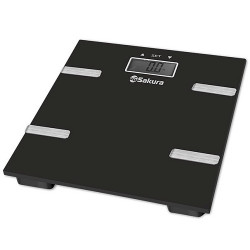 Весы электронные напольные Sakura SA-5073BK (180 кг / диагностика) [1]