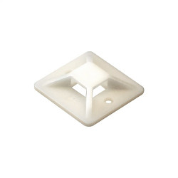 Самоклеящаяся площадка для крепления стяжек ExeGate STM3030W-100 (30х30 мм, halogen free, -40°C - +85°C, белая, 100 шт) [1]