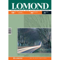 Бумага матовая двусторонняя A4 Lomond 130г/м2, 25лист. (0102039) [1]