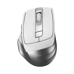 Беспроводная мышь A4Tech Fstyler FB35СS, Bluetooth & 2.4GHz, бесшумная, встроенный АКБ, белый/серый [1]