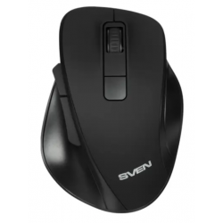 Беспроводная мышь SVEN RX-525SW, (2.4 Ghz/ 1600 dpi/ бесшумн. кл), Черная [1]
