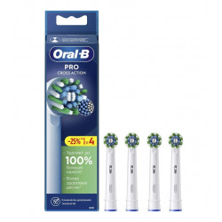 Насадка для зубных щеток Braun Oral-B Pro Cross Action EB50RX-4 (4 шт) [1]