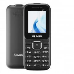 Телефон мобильный Olmio A14, черный [1]