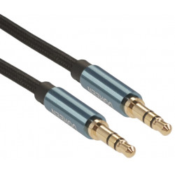 Кабель UGREEN AV112 (10687) 3.5mm Male to 3.5mm Male Cable. Длина: 2м. Цвет: синий [1]