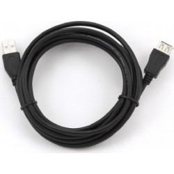 Кабель USB 2.0 AM / AF, длина 3m, Gembird, удлинитель [2]