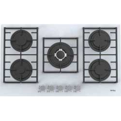 Варочная поверхность KORTING HGG 9835 CTW [2]