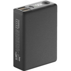 Портативный аккумулятор OLMIO QX-10, 10000mAh, 22.5W, QuickCharge3.0/PowerDelivery, LCD, графитовый, OLMIO [2]