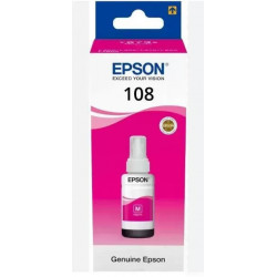 Ёмкость с чернилами Epson 108 пурпурные (70мл) для L8050/L18050 (C13T09C34A) [2]